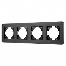 Рамка алюминиевая FRM-AKIRY-AL-4-BK Arlight 049732