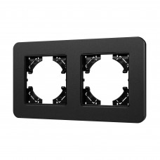 Рамка алюминиевая FRM-AKIRY-SFAL-2-BK Arlight 049738
