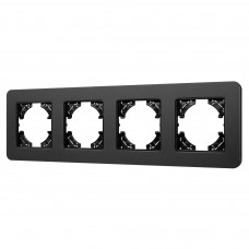 Рамка алюминиевая FRM-AKIRY-SFAL-4-BK Arlight 049744