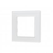 Рамка стеклянная FRM-GLARE-GS-1-WH