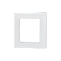 Рамка стеклянная FRM-GLARE-GS-1-WH