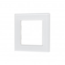 Рамка стеклянная FRM-GLARE-GS-1-WH Arlight 043786