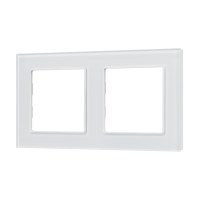 Рамка стеклянная FRM-GLARE-GS-2-WH