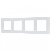 Рамка стеклянная FRM-GLARE-GS-4-WH