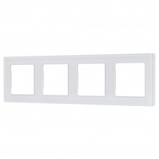 Рамка стеклянная FRM-GLARE-GS-4-WH Arlight 043802