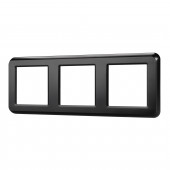 Рамка пластиковая FRM-VERSA-PL-3-BK