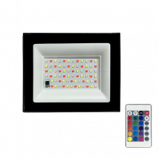 Прожектор светодиодный PFL-30W RGB-RC BL IP65 Jazzway 5064188
