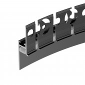 Профиль PLINTUS-FANTOM-BENT-H20-SIDE-2000 BLACK