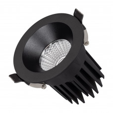 Светильник MS-ATOLL-BUILT-R86-10W Warm3000 (BK, 60 deg, 230V) Arlight 041573