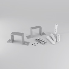 Комплект крепления для встроенного монтажа радиусного профиля 2шт. Led Strip ALM-3535R-4MT
