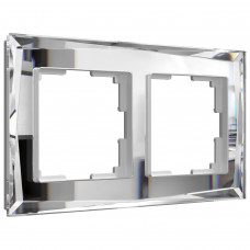 Рамка на 2 поста Diamant (зеркальный) W0021220 Werkel a051015