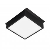 Светильник DL-GRIGLIATO-S140x140-18W Warm3000 (BK, 100 deg, 230)