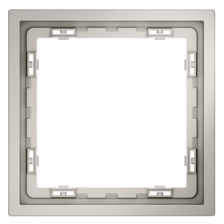 Рамка пластиковая VOLTUM S70 на 1 пост, кашемир Voltum VLS100103