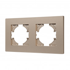 Рамка пластиковая FRM-PERIO-PL-2-GD Arlight 049753