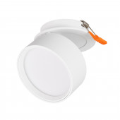 Светильник LGD-POT-BUILT-R85-12W Day4000 (WH, 100 deg, 230V)