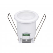 Датчик движения NAVE-PIR-BUILT-R50-400W-WH (230V, 1.7A, MINI)