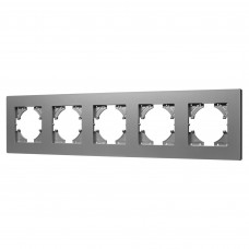 Рамка пластиковая FRM-PERIO-PL-5-GR Arlight 049764