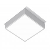Светильник DL-GRIGLIATO-S140x140-18W Warm3000 (GR, 100 deg, 230)