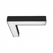 Cветильник накладной PSO-02 L 16W 4000K BLACK IP40