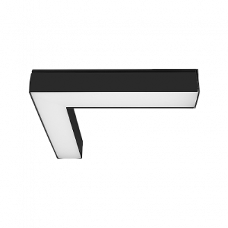 Cветильник накладной PSO-02 L 16W 4000K BLACK IP40 Jazzway 5069008