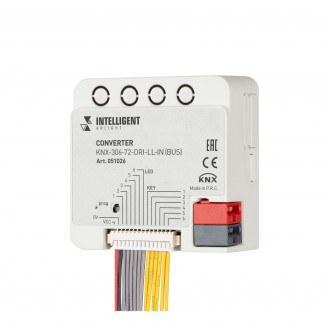 INTELLIGENT ARLIGHT Конвертер KNX-306-72-DRI-LL-IN (BUS) (IARL, IP20 Пластик, 2 года) Arlight 051026