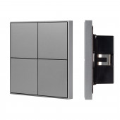 INTELLIGENT ARLIGHT Кнопочная панель KNX-304-23-IN Grey (BUS, Frame)