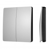INTELLIGENT ARLIGHT Кнопочная панель KINETIC-801-22-2G-WP-SUF Silver 