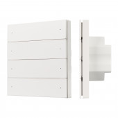 INTELLIGENT ARLIGHT Кнопочная панель SMART-DMX512-801-22-8G-8SC-DIM-IN White (230V, 2.4G)