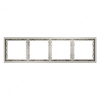 Рамка на 4 поста S70 (кашемир) Voltum VLS100403