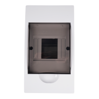 Распределительный бокс PDB/W 1004 WH (ЩРН-П- 4) IP41 Распределительный бокс PDB/W 1004 WH (ЩРН-П- 4) IP41