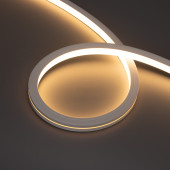 Лента герметичная MOONLIGHT-PRO-TOP-X320-20x20mm 48V Warm3000 (10 W/m, IP67, 30m, wire x2) (Arlight, Вывод боковой, 7 лет)