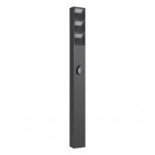 Светильник LGD-TILLIS-BOLL-SOCKET-H900-12W Warm3000 (GR, 92 deg, 230V) (Arlight, IP54 Металл, 3 года)¶