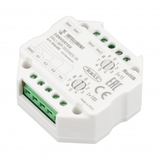 INTELLIGENT ARLIGHT Конвертер DALI-309-SCENES-IN (DALI bus) Arlight 026485