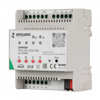 INTELLIGENT ARLIGHT Диммер KNX-104-DIM-DIN (12-24V, 4x4A) (IARL, -) Arlight 025658