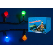 Гирлянда светодиодная с контроллером Разноцветные шарики ULD-S0540-060-DGA MULTI IP20 COLORBALLS 