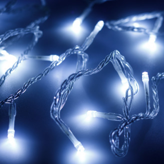 Светодиодная гирлянда ARD-STRING-HOME-5000-CLEAR-50LED-FLASH WHITE (230V, 3.5W) Arlight 025752