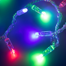 Светодиодная гирлянда ARD-STRING-CLASSIC-10000-CLEAR-100LED-LIVE RGB (230V, 7W) Arlight 025793