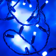 Светодиодная гирлянда ARD-STRING-CLASSIC-10000-BLACK-100LED-STD BLUE (230V, 7W) Arlight 025802