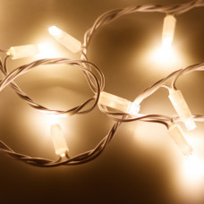 Светодиодная гирлянда ARD-STRING-CLASSIC-10000-WHITE-100LED-FLASH WARM (230V, 7W) Arlight 025810