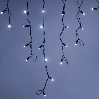 Светодиодная гирлянда ARD-EDGE-CLASSIC-2400x600-BLACK-88LED-FLASH WHITE (230V, 6W) Arlight 026012