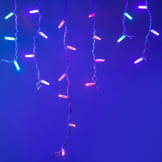 Светодиодная гирлянда ARD-EDGE-CLASSIC-2400x600-WHITE-88LED-LIVE RGB (230V, 6W) (Ardecoled, IP65) Arlight 026022