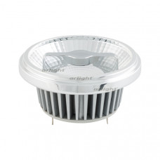 Светодиодная лампа AR111-FORT-G53-15W-DIM Warm3000 (Reflector, 24 deg, драйвер 350mA) Arlight 026883