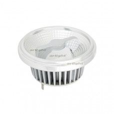 Светодиодная лампа AR111-FORT-G53-12W-DIM Warm3000 (Reflector, 24 deg, драйвер 350mA) Arlight 026885