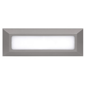 Светодиодный светильник PST/W S230080 5w 4000K  GREY IP65 фасадный Jazzway 5005617