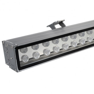 Светодиодный прожектор AR-LINE-1000XL-54W-24V RGB (Grey, 30 deg, DMX512) (Arlight, Закрытый) Arlight 023638