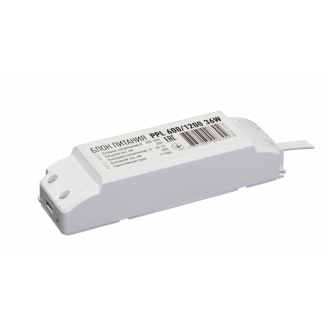 Драйвер 800мА для PPL 600/1200 36w DC30-42v Jazzway 5008304