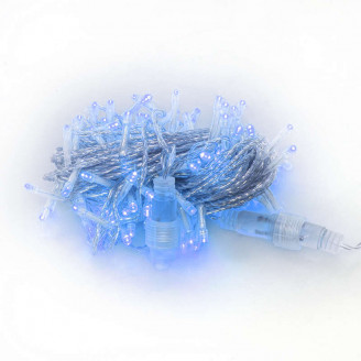 Электрогирлянда наружная LD120-B-E, 120LED, 12м, синяя Jazzway LD120-B-E