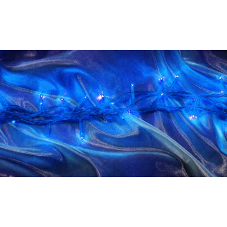 Гирлянда Нить внутр, 100 LED, синий, 5 м, провод синий Jazzway ILD100C-BB