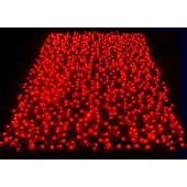 Гирлянда Занавес, 625 красный LED уличная 2,5х1,5 м