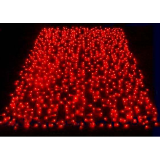Гирлянда Занавес, 625 красный LED уличная 2,5х1,5 м Jazzway RB-OLDCL625-TR-E